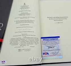President Jimmy Carter Signed Our Endangered Values 1st Edition Book PSA/DNA COA