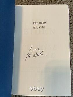 President Joe biden Hand Signed 1st Edition Book