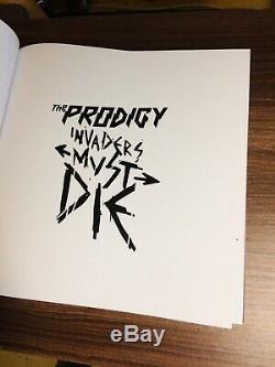 Prodigy Invaders Must Die Signed Autographed Limited edition #954 / 999 book