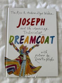 Quentin Blake Joseph & Technicolour Dreamcoat Signed 1st Edition Book