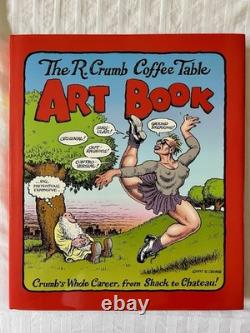 R. Crumb Coffee Table Art Book Deluxe Edition with Signed Silkscreen Artist Proof