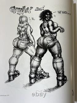 R. Crumb Coffee Table Art Book Deluxe Edition with Signed Silkscreen Artist Proof