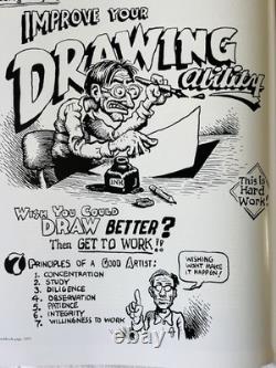 R. Crumb Coffee Table Art Book Deluxe Edition with Signed Silkscreen Artist Proof