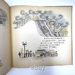 RARE Children's Book Virginia Lee Burton Maybelle Cable Car Signed 1st Ed 1952