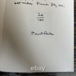 RARE Paul Feiler Signed & Numbered Limited Edition Books + Bonus Materials