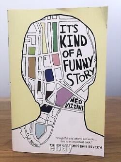 RARE SIGNED It's Kind of a Funny Story by Ned Vizzini PB US First Edition Book