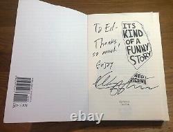 RARE SIGNED It's Kind of a Funny Story by Ned Vizzini PB US First Edition Book