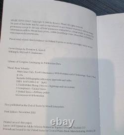 RARE SIGNED Majic Eyes Only, Earth's Encounters by Ryan S. Wood 1st Edition Book