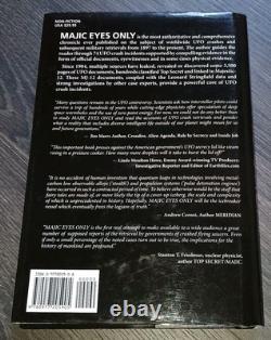 RARE SIGNED Majic Eyes Only, Earth's Encounters by Ryan S. Wood 1st Edition Book