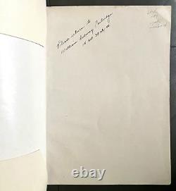 RARE Signed Limited Edition Book WILLIAM ORDWAY PARTRIDGE WITH ORIGINAL DRAWING