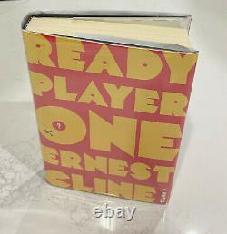 READY PLAYER ONE Signed by Ernest Cline Hardcover Book First Edition 1st Print