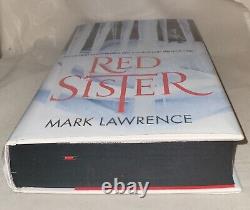 RED SISTER Mark Lawrence 1ST HB Signed, Limited Edition Voyager