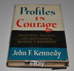 ROBERT F. KENNEDY SIGNED Book PROFILES in COURAGE Autographed MEMORIAL EDITION