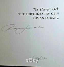 ROMAN LORANC 2003 TWO-HEARTED OAK DELUXE EDITION BOOK with 11X14 Print Mint