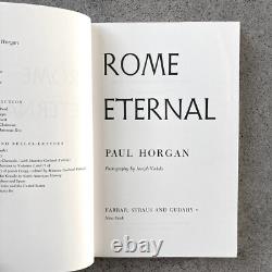 ROME ETERNAL By Paul Horgan, 1959 Signed Limited Edition Book, 1st Ed. 1st Print
