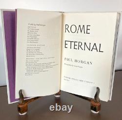 ROME ETERNAL By Paul Horgan, 1959 Signed Limited Edition Book, 1st Ed. 1st Print