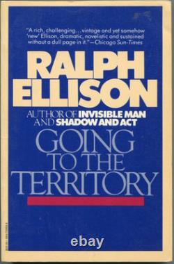 Ralph Ellison Going To The Territory Rare Signed Autograph 1st Edition Book
