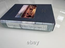 Rare Chronicles Of Golf Book 1457-1857 SIGNED LIMITED EDITION #255
