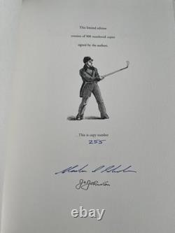 Rare Chronicles Of Golf Book 1457-1857 SIGNED LIMITED EDITION #255