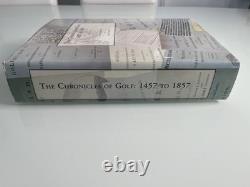 Rare Chronicles Of Golf Book 1457-1857 SIGNED LIMITED EDITION #255
