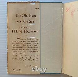 Rare Ernest Hemingway Book, The Old Man and the Sea, 1952 Early W Edition Signed