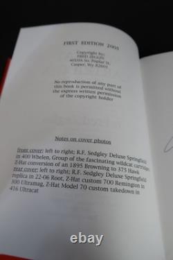 Rare First Edition 2005 Book Wildcat Cartridges Signed By Fred Zeglin Hc Glossy