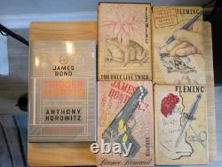 Rare James Bond Book Collection. First Edition First Prints, Signed