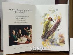Rare Ltd Edition Book Birds & Flowers Of Balmoral RRP £1100 James Alder Signed
