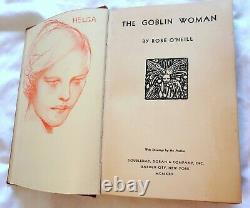 Rare Signed 1930 The Goblin Woman by Rose O'Neill 1st Edition Carabas, CT Book