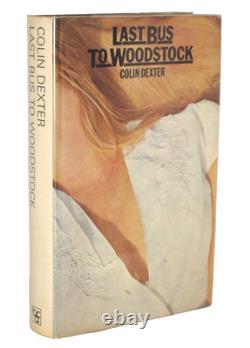 Rare Signed Colin Dexter Last Bus To Woodstock BCA Edition 1st Morse Title