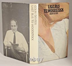 Rare Signed Colin Dexter Last Bus To Woodstock BCA Edition 1st Morse Title