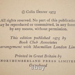 Rare Signed Colin Dexter Last Bus To Woodstock BCA Edition 1st Morse Title