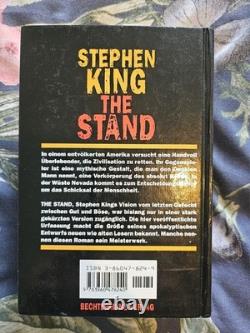 Rare Signed copy of Stephen King's, The Stand (German Edition) Hardcover