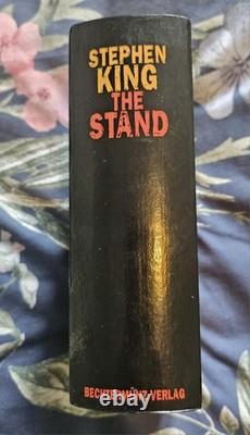 Rare Signed copy of Stephen King's, The Stand (German Edition) Hardcover