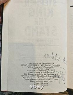 Rare Signed copy of Stephen King's, The Stand (German Edition) Hardcover