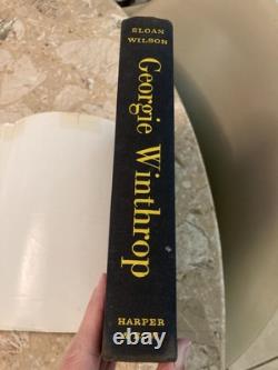 Rare Sloan Wilson GEORGIE WINTHROP SIGNED 1st Edition 1963 HC Book Signed