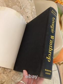 Rare Sloan Wilson GEORGIE WINTHROP SIGNED 1st Edition 1963 HC Book Signed