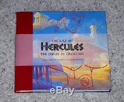 Raredisney The Art Of Hercules 1st Edition Art Book Signed By 16 Artists-wow