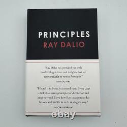 Ray Dalio Signed Autographed Principles 1st Edition Book JSA LOA