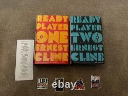 Ready Player One & Ready Player Two (signed) Numbered First Editions 122/1000