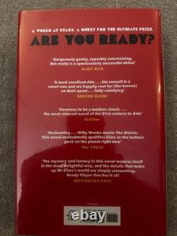Ready Player One & Ready Player Two (signed) Numbered First Editions 122/1000