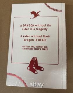 Rebecca Yarros Fourth Wing Limited Edition Book with Auto Plate Signed