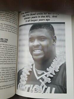 Reggie White AUTHENTIC SIGNED Copy IN THE TRENCHES 1st Edition Book 1996Mint