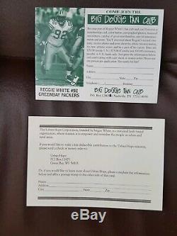 Reggie White AUTHENTIC SIGNED Copy IN THE TRENCHES 1st Edition Book 1996Mint