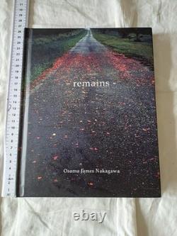 Remains Hand Signed by Osamu James Nakagawa 1st Hardback Edition Book 2010