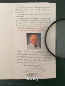 Rescuing Sprite, Signed Autographed 1st Edition Book, Mark Levin Exc Condition