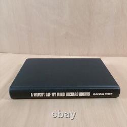 Richard Hughes A Weight Off My Mind Hardback Book Signed First Edition 2012