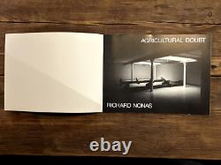 Richard Nonas Artist Book - Agricultural Doubt (1987) - signed