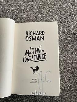 Richard Osman Thursday Murder Club Books Signed Numbered First Limited Editions