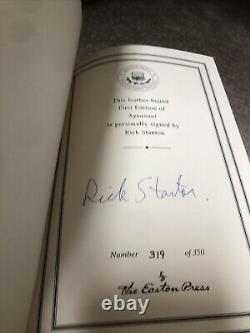 Rick Stanton / AQUANAUT Signed 1st Edition Easton Press Book 2022 Mint